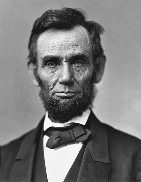 Original photograph of Abraham Lincoln, 1863